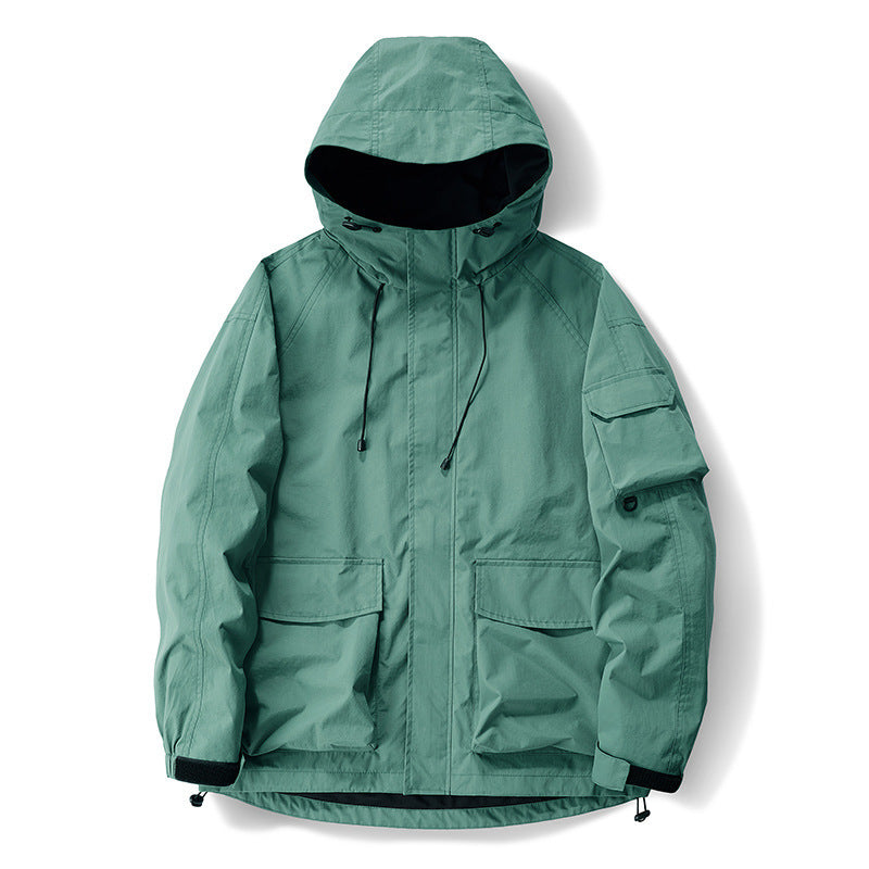 Spring And Autumn Waterproof Wind-resist Shell Jacket for unisex