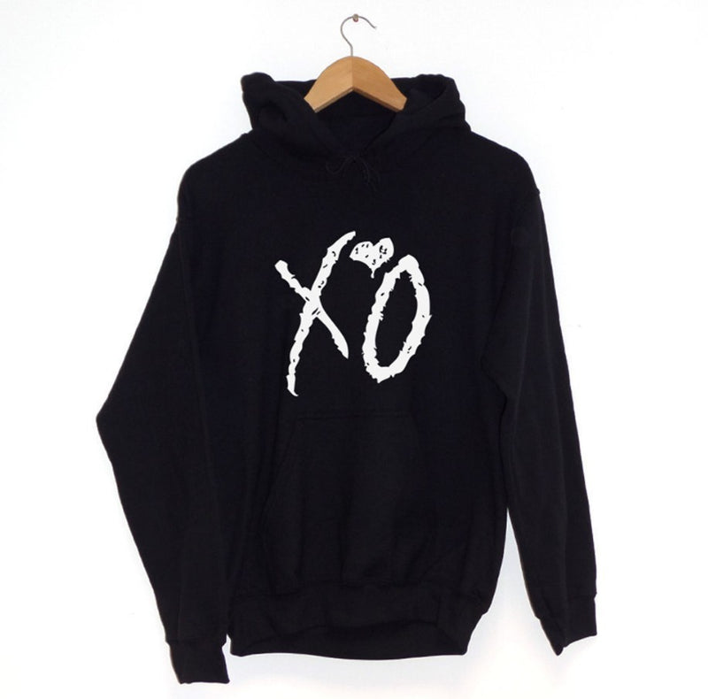 Printed hooded sweatshirt