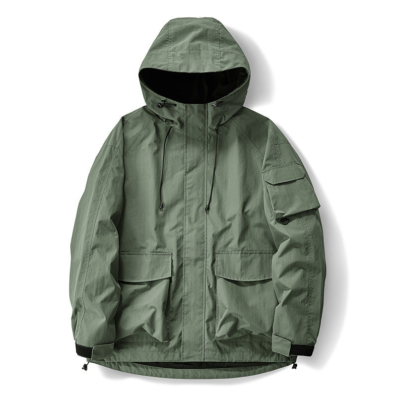 Spring And Autumn Waterproof Wind-resist Shell Jacket for unisex