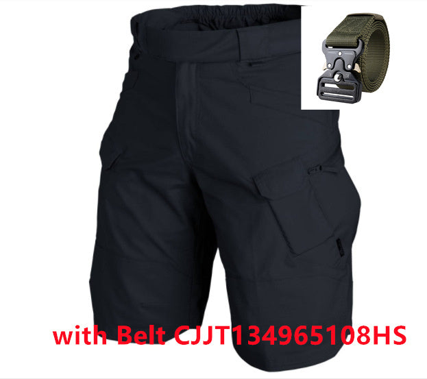 City Tactical Casual Shorts Workwear Plaid Fabric Waterproof Free Shipping