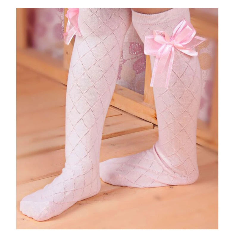 Children's Knee,Long Leg Warmer High Socks for Toddlers Baby Girls