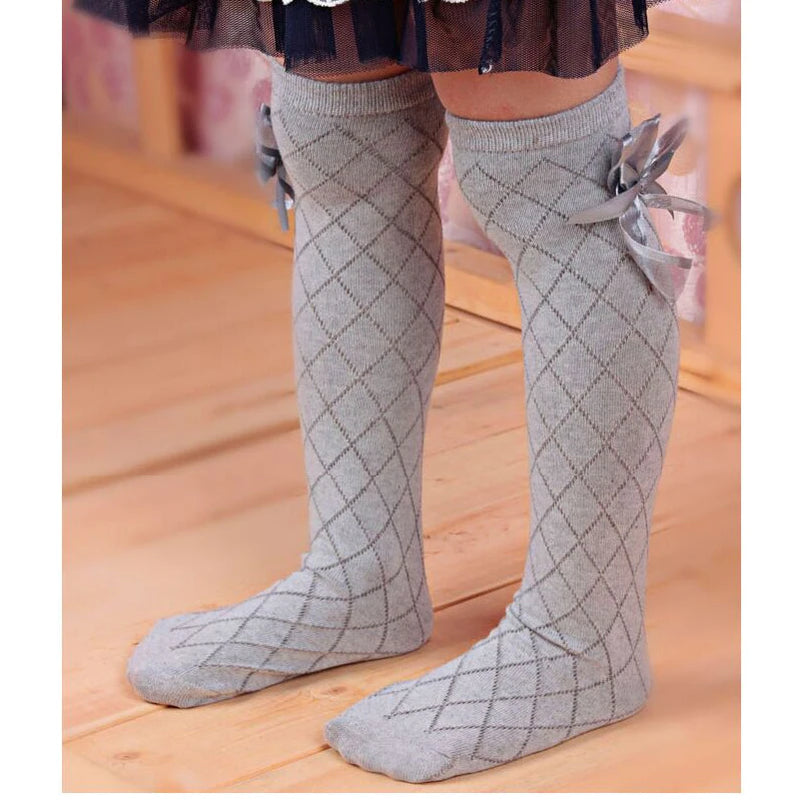 Children's Knee,Long Leg Warmer High Socks for Toddlers Baby Girls