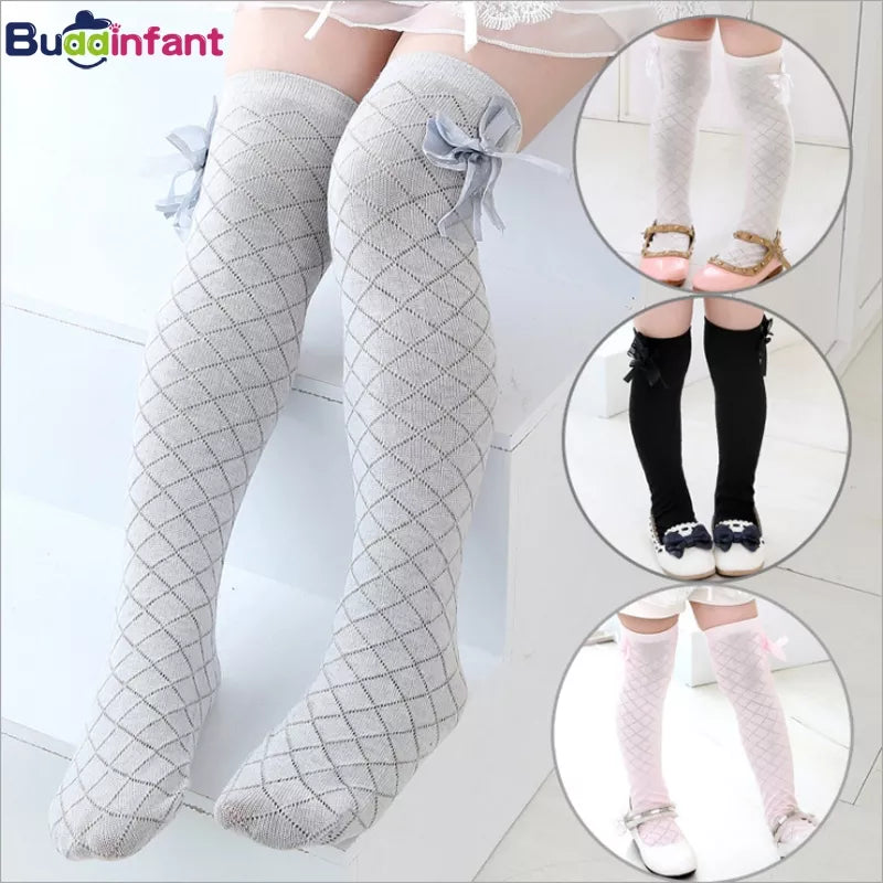 Children's Knee,Long Leg Warmer High Socks for Toddlers Baby Girls