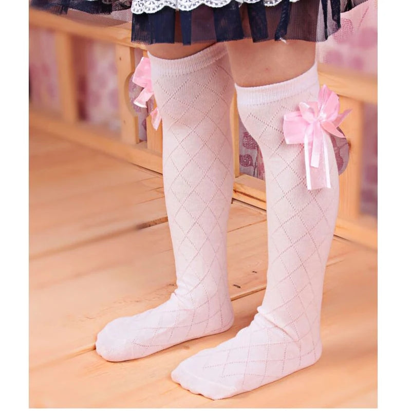 Children's Knee,Long Leg Warmer High Socks for Toddlers Baby Girls