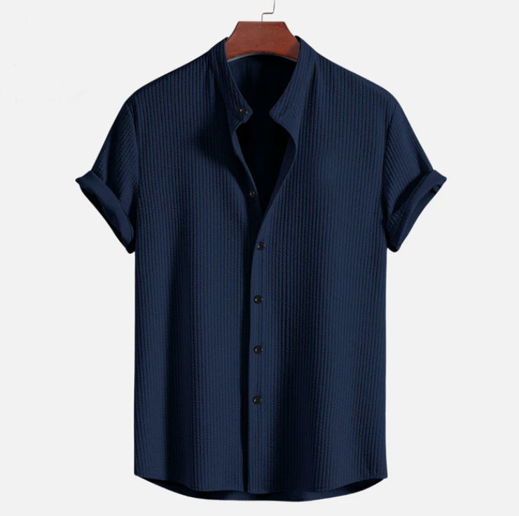 Men's Loose Shirt Top Summer Clothing