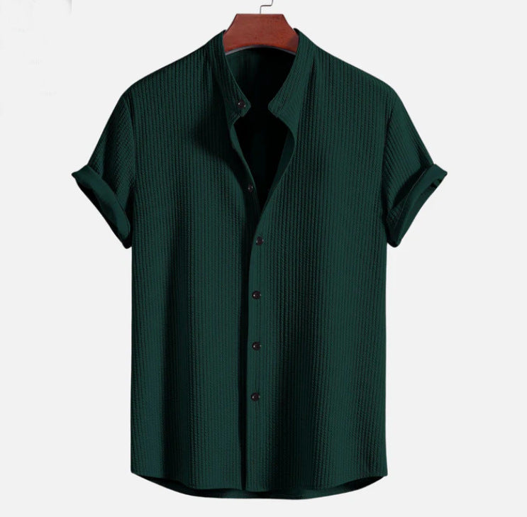 Men's Loose Shirt Top Summer Clothing