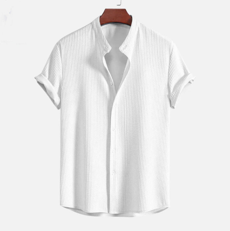 Men's Loose Shirt Top Summer Clothing