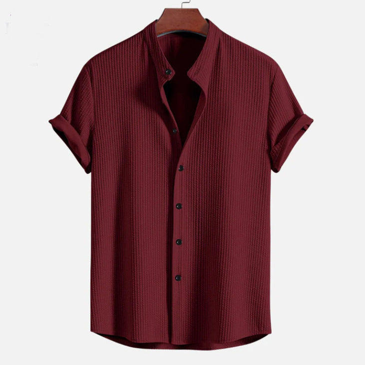 Men's Loose Shirt Top Summer Clothing