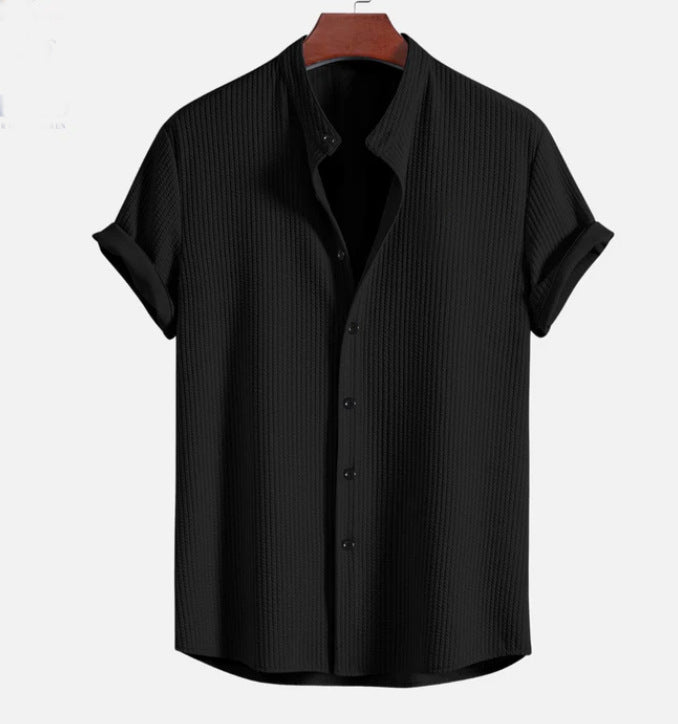 Men's Loose Shirt Top Summer Clothing