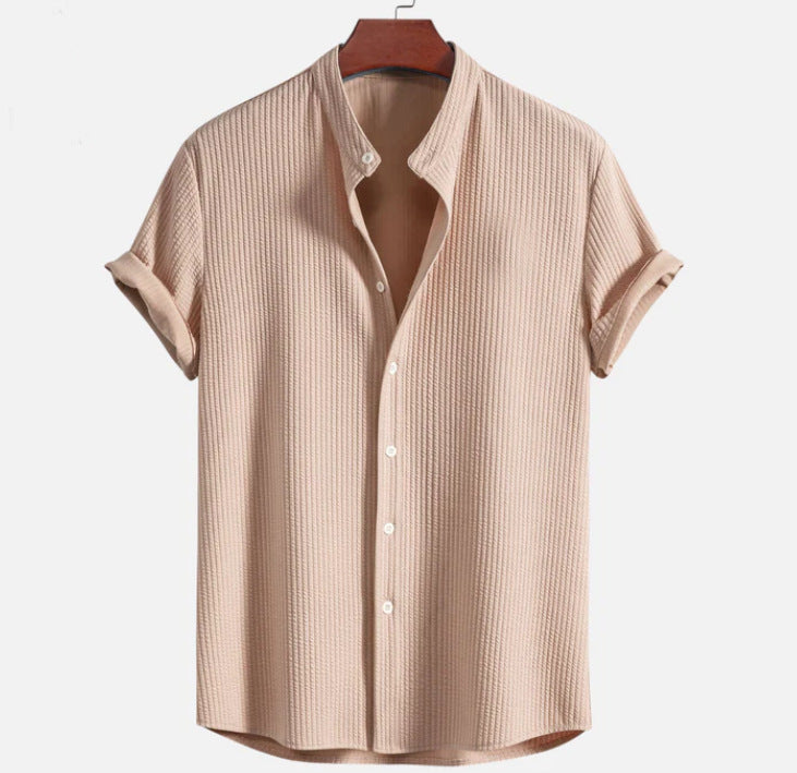 Men's Loose Shirt Top Summer Clothing