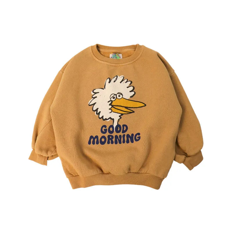 Autumn And Winter Kids Cartoon Sweaters Long Sleeve