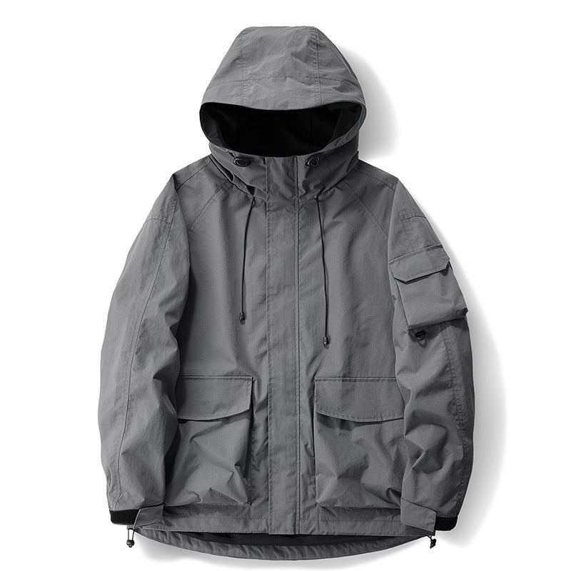 Spring And Autumn Waterproof Wind-resist Shell Jacket for unisex