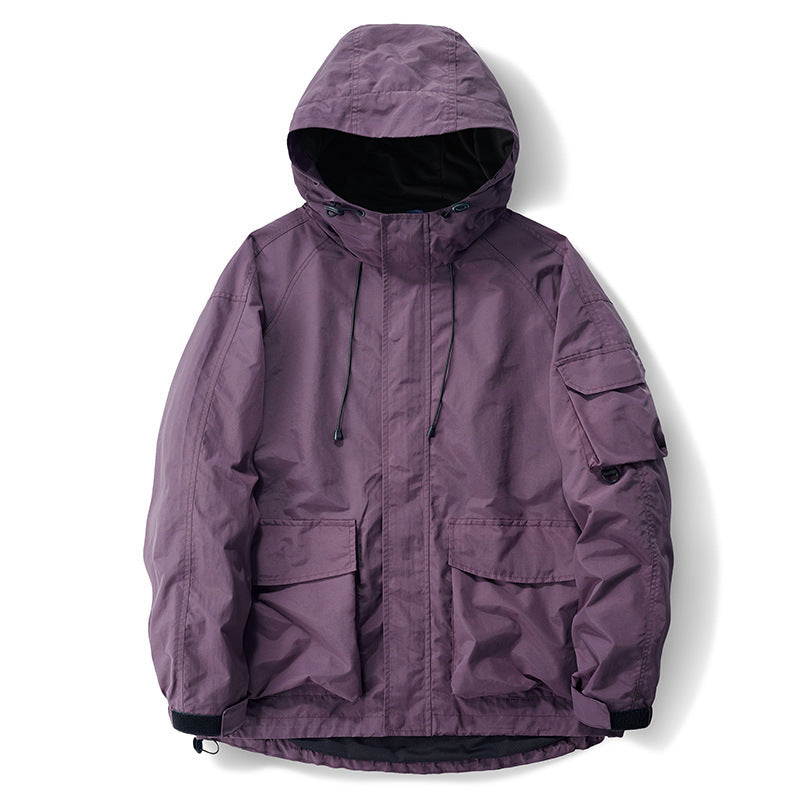 Spring And Autumn Waterproof Wind-resist Shell Jacket for unisex